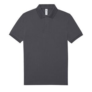 B&C Mens Polo Shirt / Dark Grey